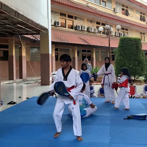 Persiapan Atlet Garuda Club Taekwondo Tangerang Hadapi Popda dan Kejurnas