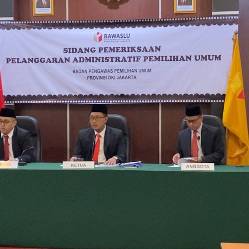 Bawaslu Gelar Sidang Dugaan Pelanggaran Administratif Oleh DPP PAN