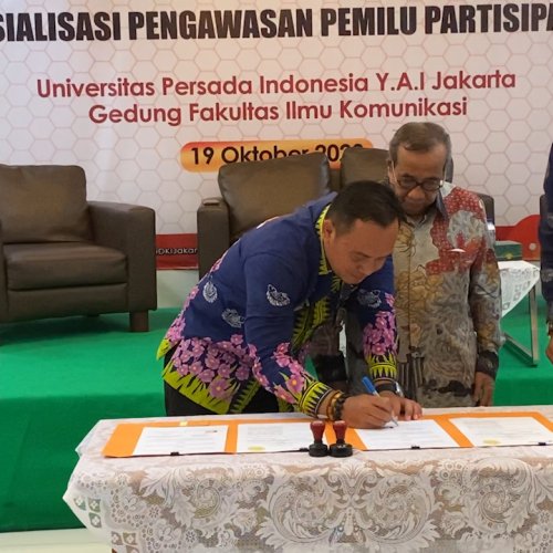 Bawaslu DKI Jakarta Gelar Sosialisasi Pengawasan Pemilu Partisipatif di UPI YAI Jakarta