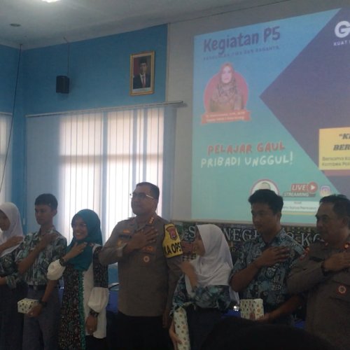 Di Acara Gen Z Talk, Polresta Serang Kota Ajak Pelajar Jauhi Hukum