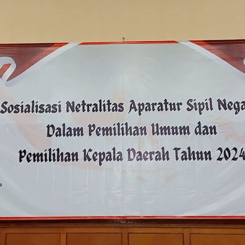 Pemkot Bekasi Sosialisasi Pentingnya Menjaga Netralitas ASN