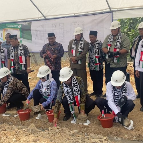 Telan Dana Rp3,2 Miliar, Rumah Sehat Baznas di Banten Mulai Dibangun