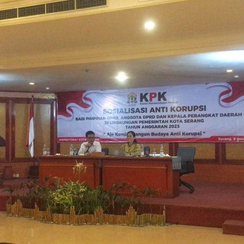 Survei KPK, Pemkot Serang Masuk Kategori Sangat Rentan Korupsi