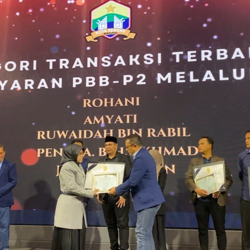 Awarding Pajak Jadi Upaya Bapenda Kota Serang Genjot PAD