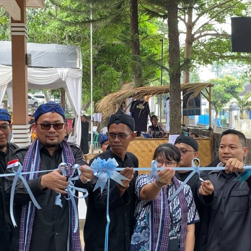 Sudah Diresmikan, Saung JDIH Bawaslu Lebak Terbaik di Banten