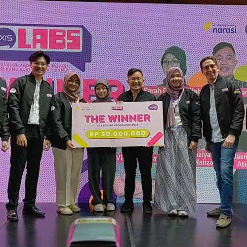 Sukses Kembangkan Fitur AXISNET, Mahasiswa Jakarta Raih Juara di AXISLABS 2023