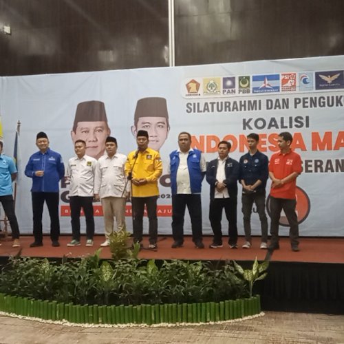 TKD Kabupaten Serang Resmi Dibentuk, Optimis Menangkan Prabowo-Gibran