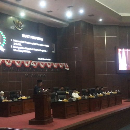 DPRD Gelar Sidang Paripurna Masa Akhir Jabatan Wali Kota Serang