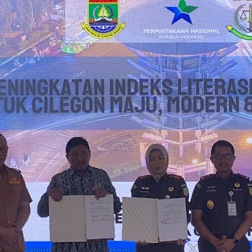 DPK dan Kejari Kota Cilegon Jalin Kerjasama, Tekan Angka Indeks Literasi