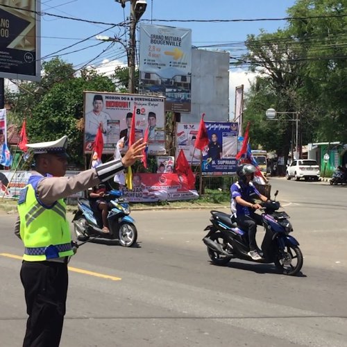 Antispasi Kepadatan Lalin di Tempat Wisata, Satlantas Polres Lebak Akan Berlakukan One Way