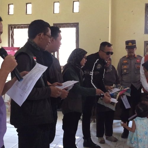 Touring Kemanusiaan KORPRI Lebak, Santuni Anak Stunting hingga Yatim-piatu