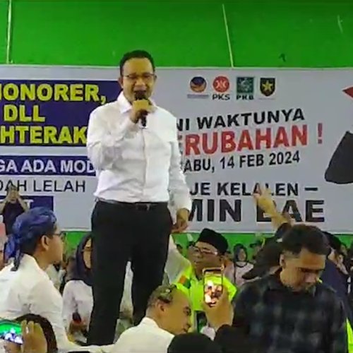 Anies Sambangi Kampus dan Stadion Kota Serang Bahas Transportasi Angkutan Umum