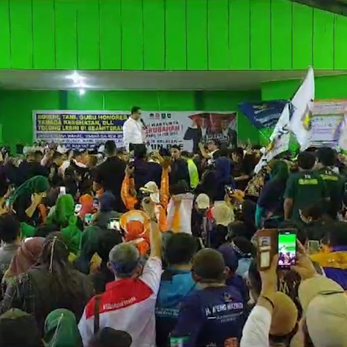 Anies Disambut Luar Biasa di Kota Serang, TPD Optimis Dulang 50 persen Suara