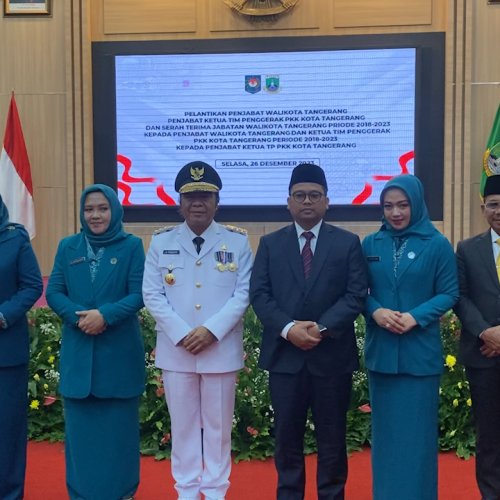 Nurdin Resmi Jabat Pj Wali Kota Tangerang, Pj Gubernur Banten Tekankan Kawal Pemilu dan Pilkada