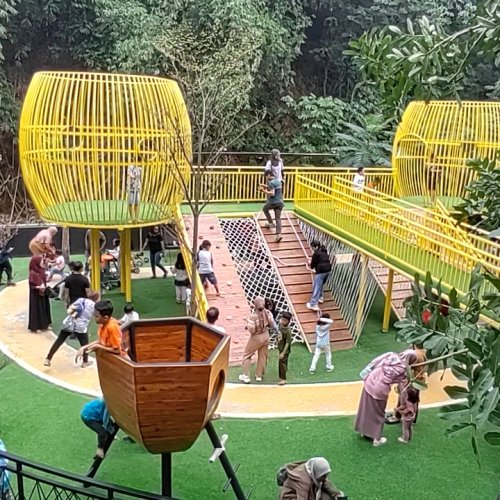 Jadi Wisata Baru di Tangsel, The Nice Garden Serpong Diserbu Wisatawan Luar Kota