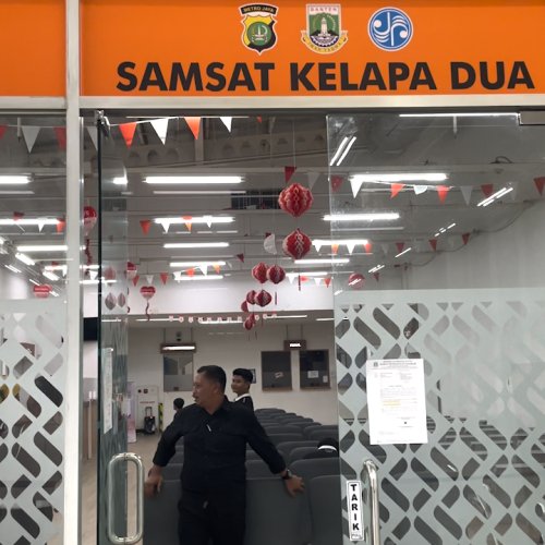 Pendapatan UPT Samsat Kelapa Dua Pada 2023 Surplus Capai Rp914 Miliar