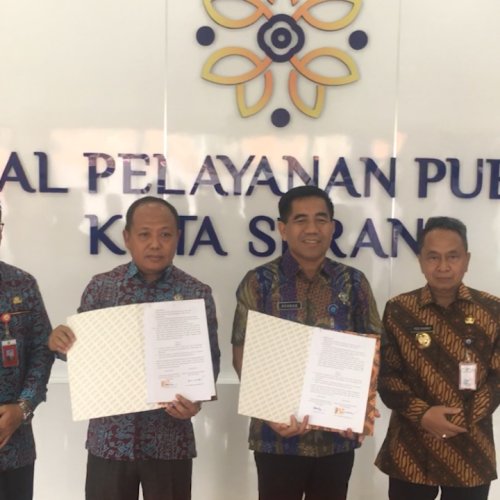 Tingkatkan Pelayanan Publik, MPP Pemkot Serang MoU dengan BNN dan Bapenda Banten