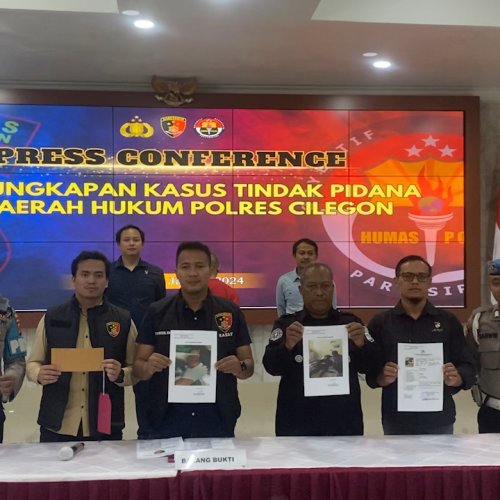 Terlibat Pembacokan, Satu Anggota Geng Motor Anak Remaja Kalem Ditangkap Polres Cilegon