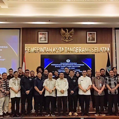 Pengurus PWI Tangsel 2023-2026 Resmi Dilantik dan Siap Bersinergi