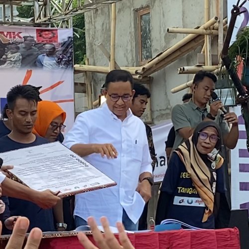 Teken Kontrak Politik, JRMK Berharap Anies Baswedan dapat Penuhi Keinginan Masyarakat