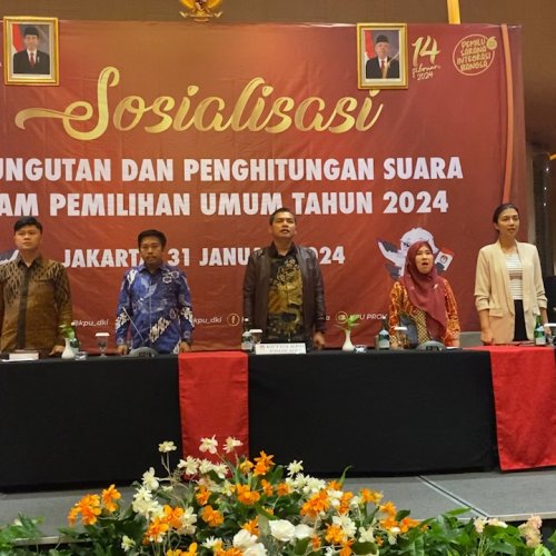 KPU DKI Jakarta Gelar Sosialisasi Pemungutan dan Perhitungan Suara Pemilu 2024