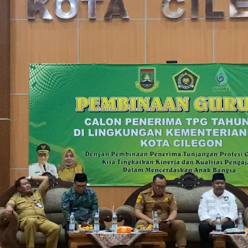 Pemkot Cilegon Naikan Tunjangan Profesi Guru PAI