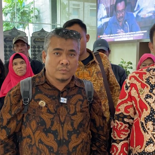 Temui Komisi A, Ahli Waris Da’am Bin Nasairin Minta Hak nya Dibayarkan