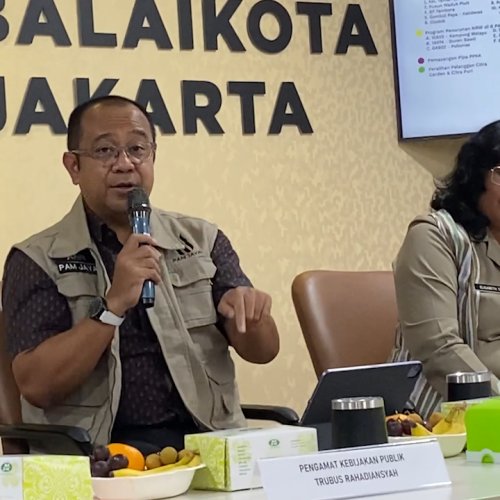 Layanan Air Bersih di DKI Jakarta Tidak Maksimal, Ini Kata Dirut PAM Jaya