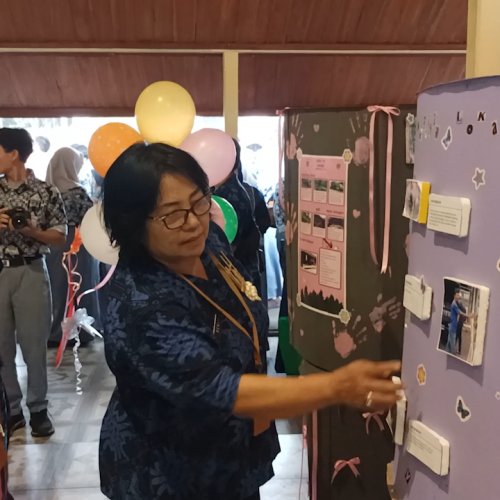 SMAN 3 Rangkasbitung Gelar Art Gallery Kearifan Lokal di Museum Multatuli