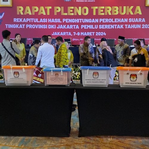 Hasil Rekapitulasi KPU DKI Jakarta, AMIN Unggul di Jaktim dan Jakpus