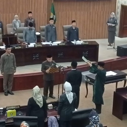 DPRD Kota Bekasi Gelar Paripurna PAW, Ahmad Jayadi Resmi Dilantik