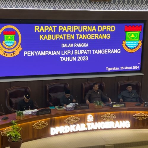 DPRD Terima LKPJ Pemerintah Kabupaten Tangerang