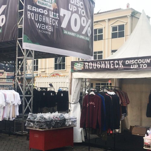 Berburu Diskon Baju Lebaran di Jakcloth Ramadan Kota Serang