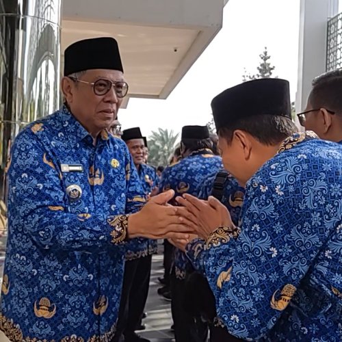 Gelar Halal Bihalal, Benyamin Ingatkan ASN Tangsel Untuk Fokus Kerja dan Layani Masyarakat