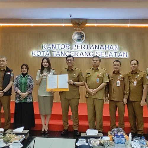 Canangkan GSRA Nasional Untuk UKM, BPN Tangsel Kolaborasi dengan Pemerintah