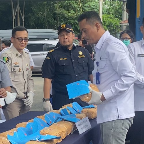 BNN Banten Musnahkan 21 Kilogram Sabu Jaringan Internasional