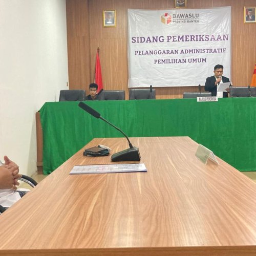 Bawaslu Banten Mulai Sidangkan Dugaan Penggelembungan Suara Caleg PDIP