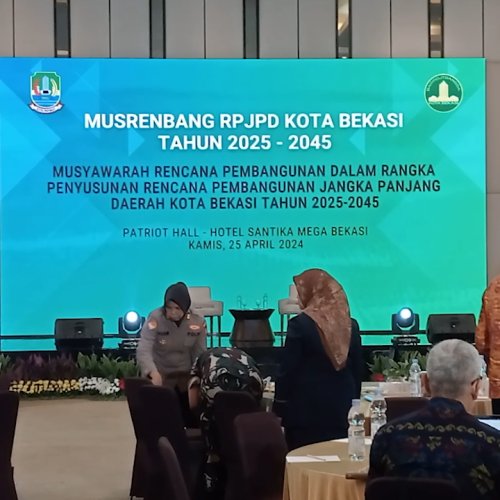 Pemkot Bekasi Gelar Musrembang RPJPD Tahun 2025-2045