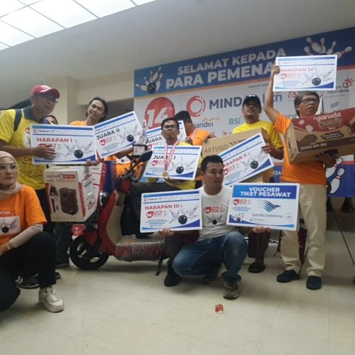 FBC Gelar Turnamen Bowling antar Wartawan Di Mall WTC Matahari Serpong