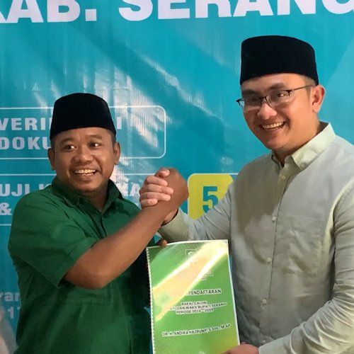 Andika Kembalikan Formulir Bacabup Serang ke PKB, Abdul Gofur: Sudah Ada Tanda-tanda Alam