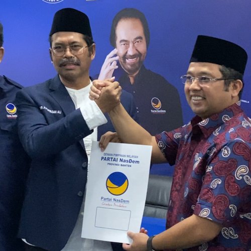 Mantan Walikota Tangerang Arief R Wismansyah Ramaikan Bursa Cagub Banten