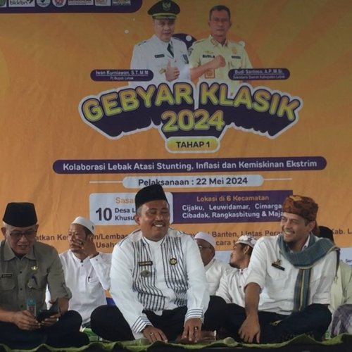 Pemkab Lebak Gelar Gebyar KLASIK Tangani Stunting-Kemiskinan Ekstrem