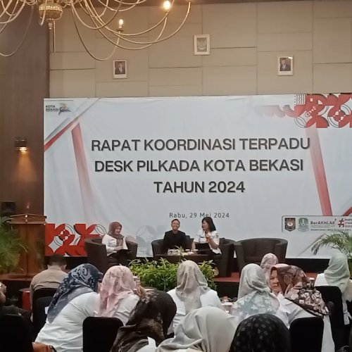 KPU Kota Bekasi Rakor Pilkada Guna Persiapan Pencalonan Walikota 2024