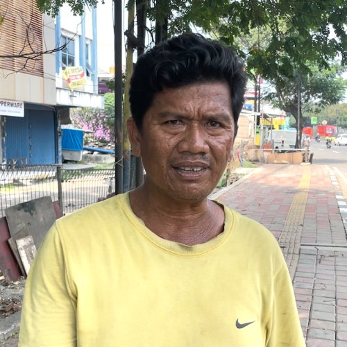 Warga Tanggapi Perbaikan Drainase di Jalan MH Thamrin Kota Tangerang