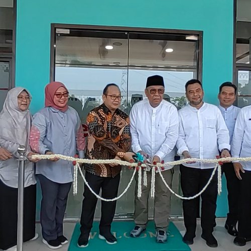 Benyamin Davnie Resmikan 5 Proyek Pembangunan di Kecamatan Setu Tangsel