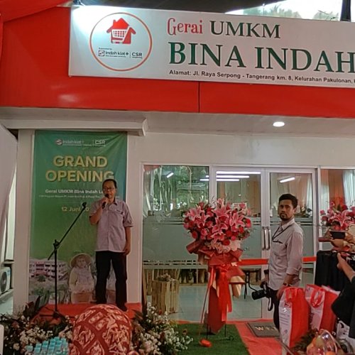 PT Indah Kiat Pulp & Paper Tangerang Mill Resmikan Gerai Bina Indah Lestari