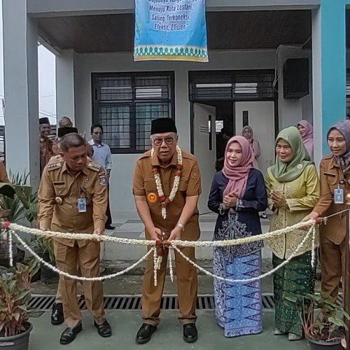 Resmikan Pembangunan SDN 01 pakujaya, Benyamin: Tangsel Terus Genjot Pembangunan