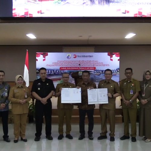 Pemkab Lebak Resmi Geser RKUD ke Bank Banten