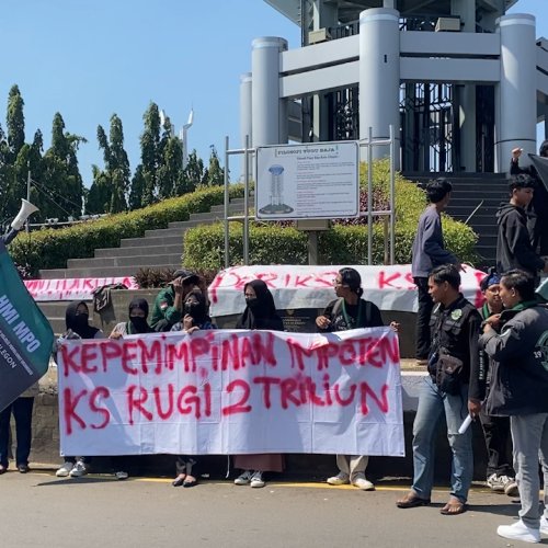 HMI MPO Badko Banten Tuntut Pemerintah Copot Dirut KS yang Berdiri di Kota Cilegon