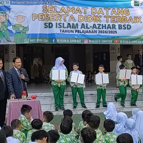 172 Siswa SDI Al Azhar BSD Diajak Berpetualang Mengenal Lingkungan Sekolah